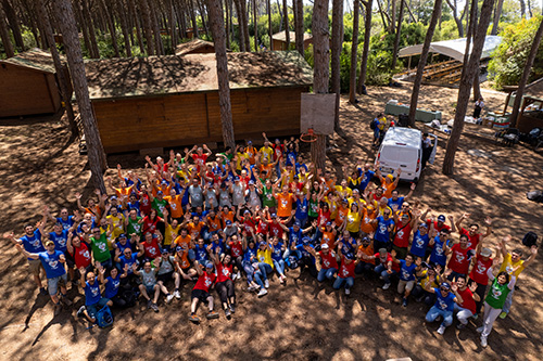 Handwerklicher Einsatz auf Campingplatz für sozial Benachteiligte
